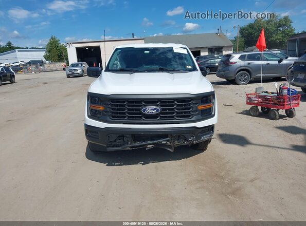 1FTEX1LP7RKD92234 2024 FORD F150 White Vista del cuadro de instrumentos