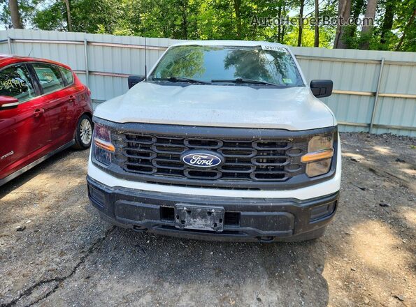 1FTEX1LP9RKE07008 2024 FORD F150 White Front view