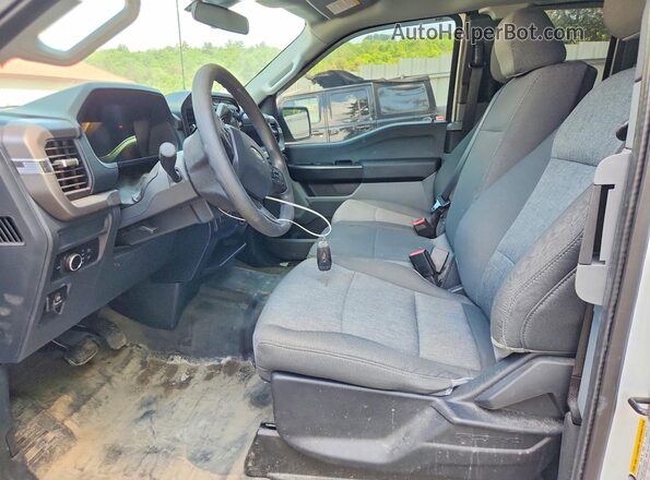 1FTEX1LP9RKE07008 2024 FORD F150 White Front interior view