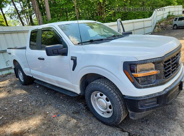 1FTEX1LP9RKE07008 2024 FORD F150 White Front right