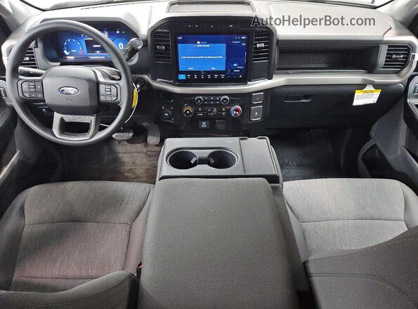 1FTEX1LPXRKD35378 2024 FORD F150 Черный Вид панели приборов