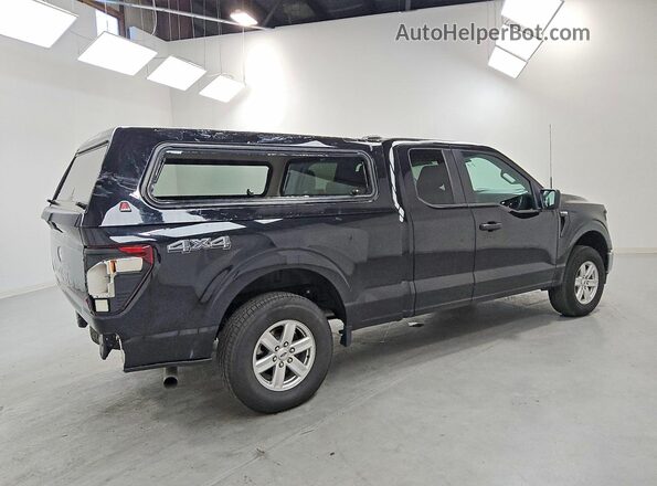 1FTEX1LPXRKD35378 2024 FORD F150 Черный Задняя правая четверть