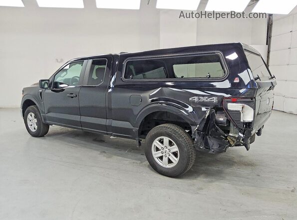 1FTEX1LPXRKD35378 2024 FORD F150 Черный Задняя левая четверть