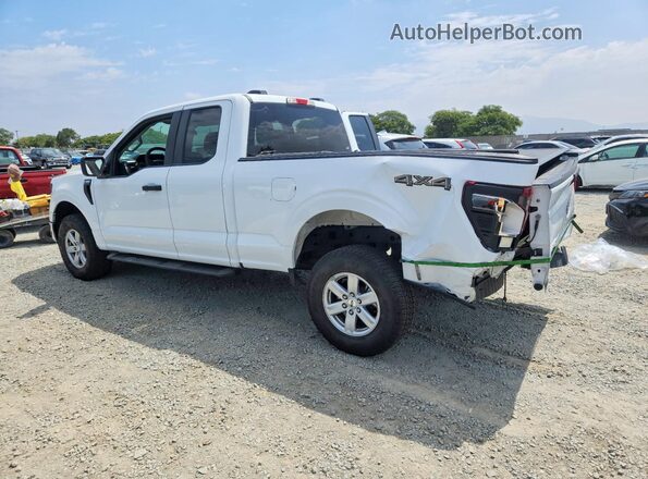 1FTEX1LPXRKE23573 2024 FORD F150 White Trasero izquierdo