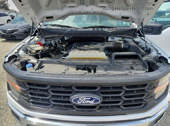 1FTEX1LPXRKE23573 2024 FORD F150 White Vista interior trasera