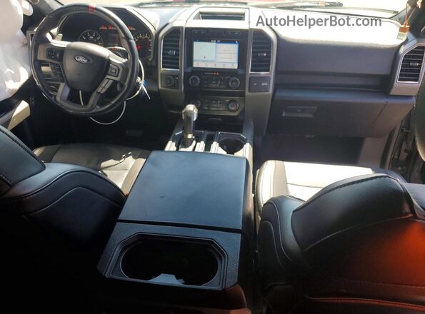 1FTEX1RG8KFB46492 2019 FORD F150 Black Առջևի վահանակի տեսք