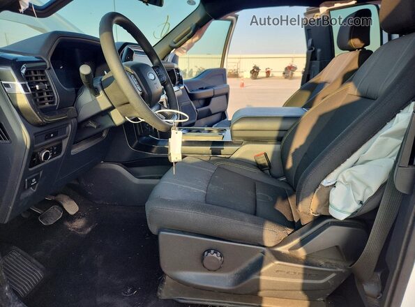 1FTEX2KP1SKE76336 2025 FORD F150 White Front interior view