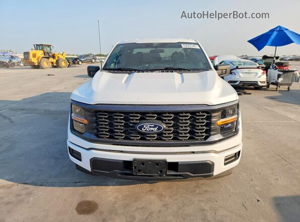 1FTEX2KP1SKE76336 2025 FORD F150 White Front view