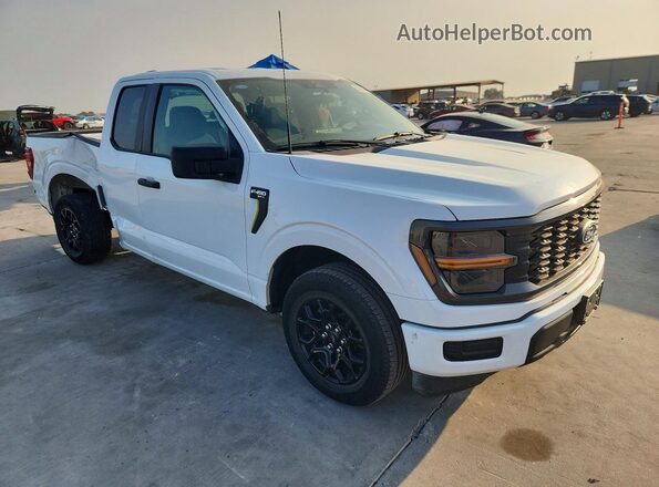 1FTEX2KP1SKE76336 2025 FORD F150 White Front right