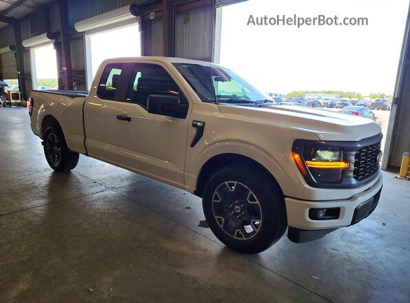 1FTEX2KP6RKF53826 2024 FORD F150 White Delantero derecho