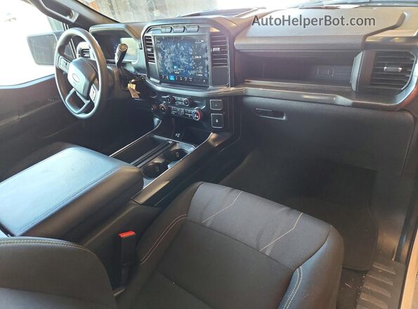 1FTEX2KP6RKF53826 2024 FORD F150 White Vista del salpicadero