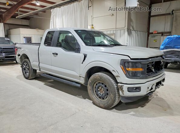 1FTEX2LP2RKE87953 2024 FORD F150 Gray Передня права чверть