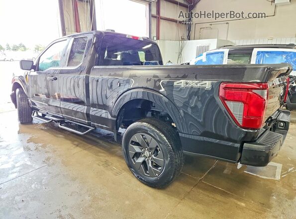1FTEX2LP3SKE67362 2025 FORD F150 Black Trasero izquierdo