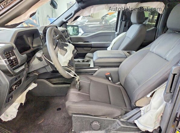 1FTEX2LP3SKE67362 2025 FORD F150 Black Vista interior delantera