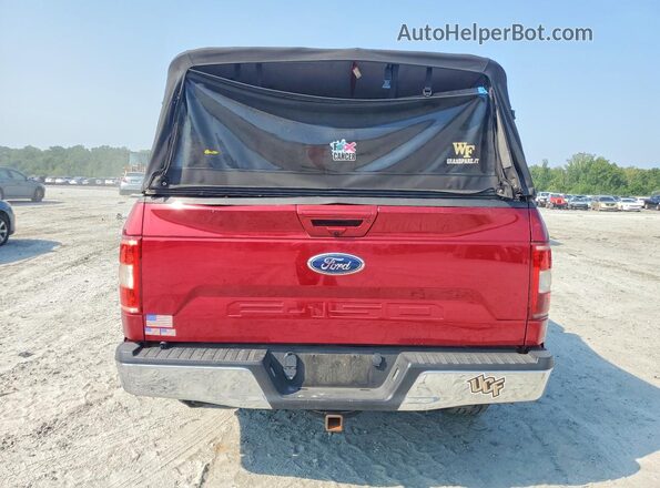 1FTFW1C13KFC60721 2019 FORD F150 Red Vista trasera