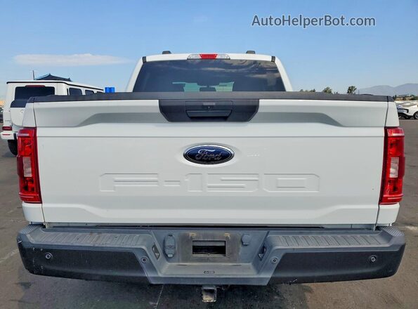 1FTFW1CD3MFC65690 2021 FORD F150 White Հետևի տեսք