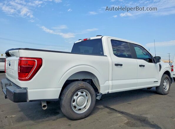 1FTFW1CD3MFC65690 2021 FORD F150 White Հետևի աջ