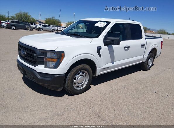 1FTFW1CD4PFA24712 2023 FORD F150 White Przód lewy