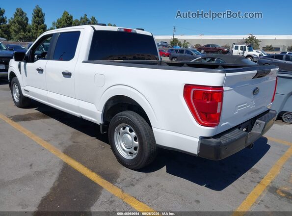 1FTFW1CD9MFC37375 2021 FORD F150 White Задня ліва чверть