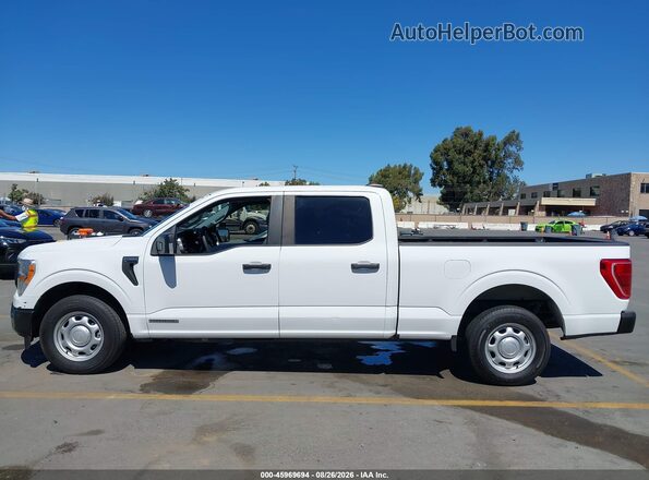 1FTFW1CD9MFC37375 2021 FORD F150 White Панорамний вид салону 360°
