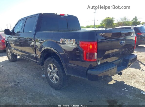 1FTFW1E14JFD73024 2018 FORD F150 Черный Задняя левая четверть