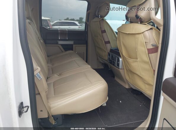 1FTFW1E15JFD33406 2018 FORD F150 White Vista de la etiqueta del VIN