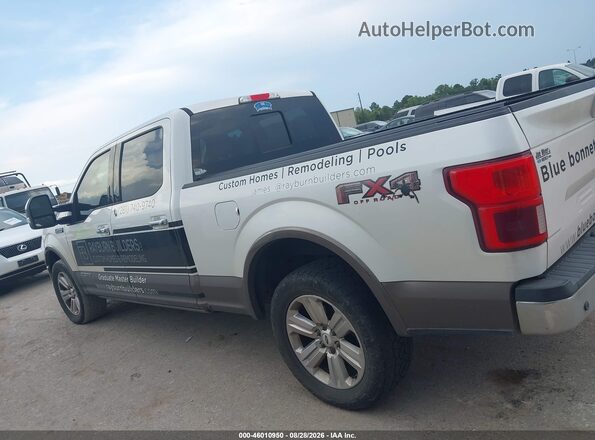 1FTFW1E15JFD33406 2018 FORD F150 White Vista interior de 360 grados