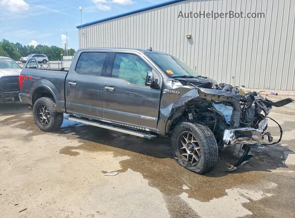1FTFW1E16JFD73025 2018 FORD F150 Gray Delantero derecho