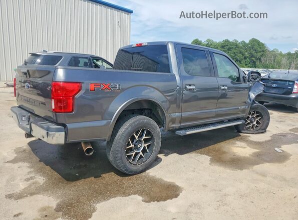 1FTFW1E16JFD73025 2018 FORD F150 Gray Trasero derecho