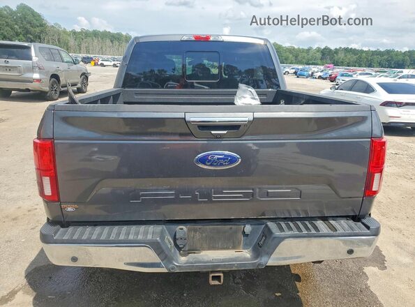 1FTFW1E16JFD73025 2018 FORD F150 Gray Vista trasera
