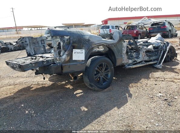 1FTFW1E16MFC34629 2021 FORD F150 Серый Задняя правая четверть