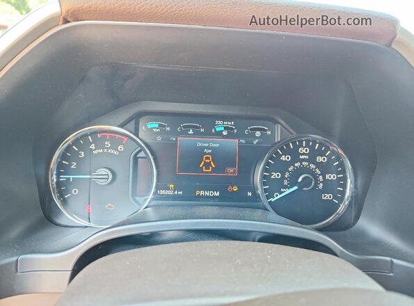 1FTFW1E17JFD72840 2018 FORD F150 Black Widok zestawu wskaźników