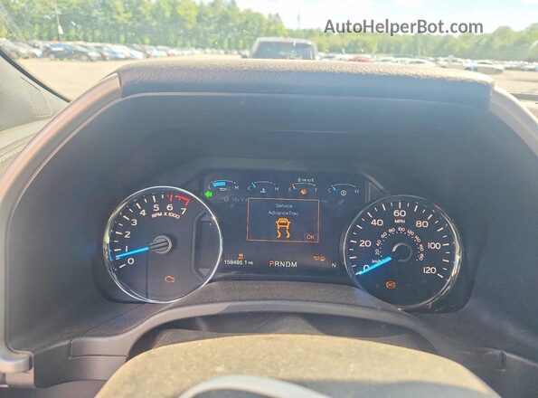 1FTFW1E41LFC15074 2020 FORD F150 Black ხელსაწყოთა პანელის ხედი