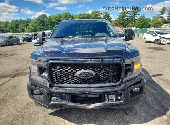 1FTFW1E41LFC15074 2020 FORD F150 Black წინა ხედი