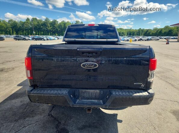 1FTFW1E41LFC15074 2020 FORD F150 Black უკანა ხედი