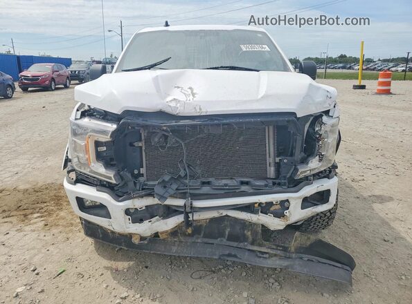 1FTFW1E47LKF28573 2020 FORD F150 White Widok z przodu