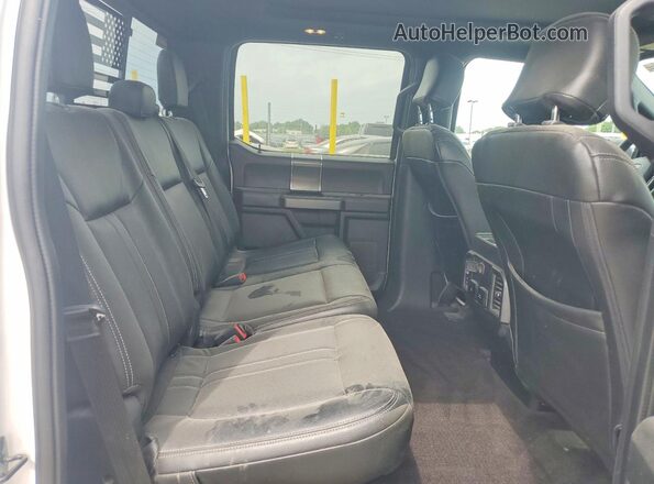 1FTFW1E47LKF28573 2020 FORD F150 White Widok tylnych siedzeń