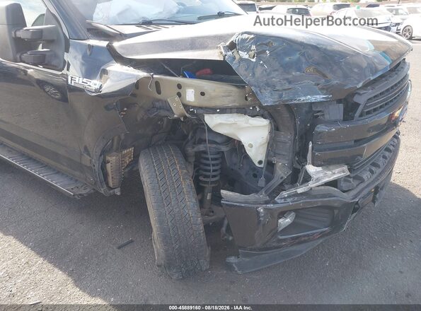 1FTFW1E49KFA12657 2019 FORD F150 Black Դիմացի տեսք