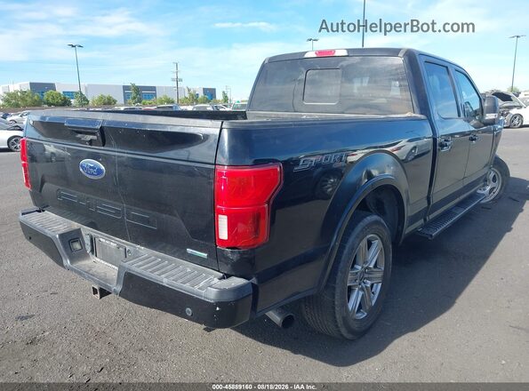 1FTFW1E49KFA12657 2019 FORD F150 Black Հետևի աջ
