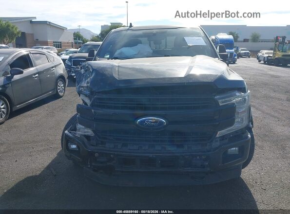 1FTFW1E49KFA12657 2019 FORD F150 Black Սալոնի հետևի տեսք