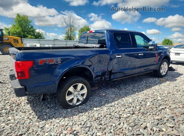1FTFW1E4XKFC97854 2019 FORD F150 Blue უკანა მარჯვენა