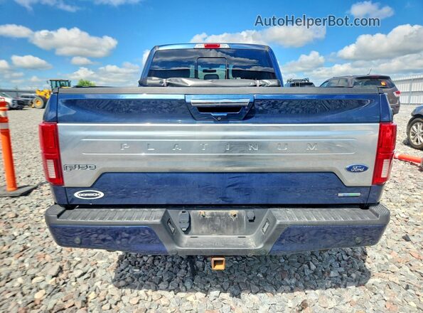 1FTFW1E4XKFC97854 2019 FORD F150 Blue უკანა ხედი