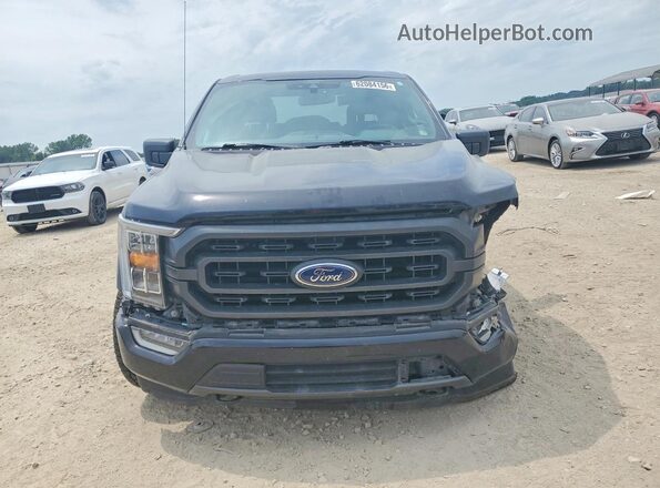 1FTFW1E50MFA26314 2021 FORD F150 Black წინა ხედი