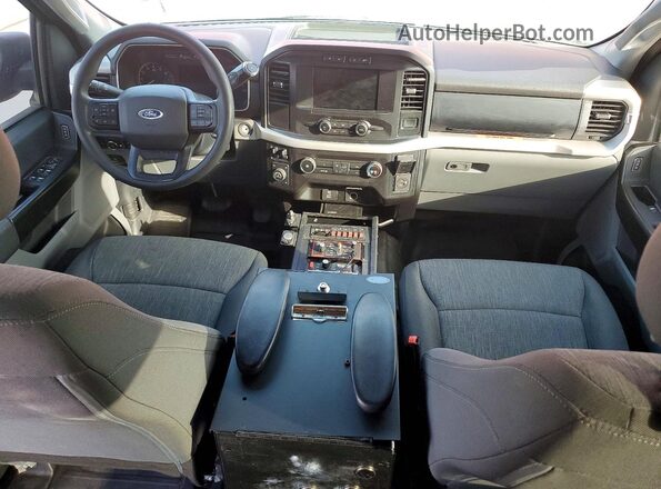 1FTFW1E50MKD02160 2021 FORD F150 Red Առջևի վահանակի տեսք