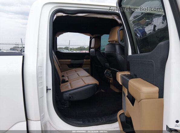 1FTFW1E51MFB40256 2021 FORD F150 White Vista de la etiqueta del VIN