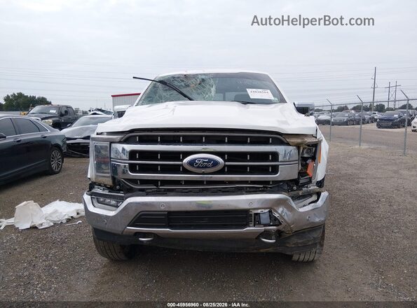 1FTFW1E51MFB40256 2021 FORD F150 White Vista interior trasera