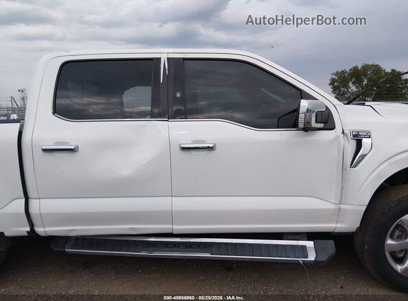 1FTFW1E51MFB40256 2021 FORD F150 White Vista interior de 360 grados
