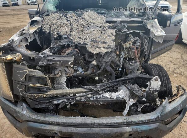 1FTFW1E51NFB03449 2022 FORD F150 Серый Вид задней части салона