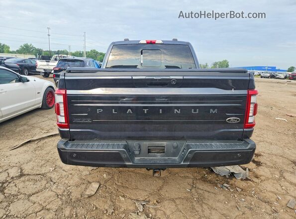 1FTFW1E51NFB03449 2022 FORD F150 Серый Вид сзади