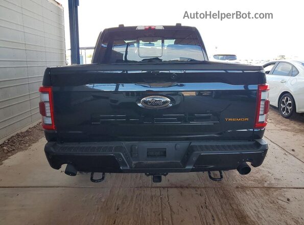 1FTFW1E51PFA28609 2023 FORD F150 Black Rear view